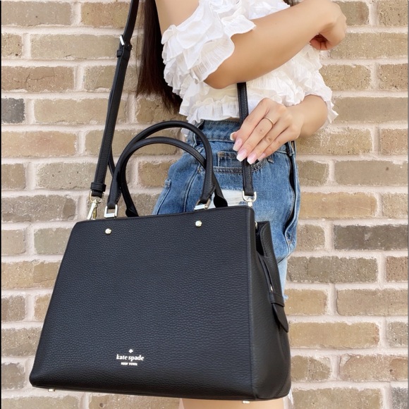 Kate Spade Triple Compartment Satchel/Crossbody - Picture 5 of 8